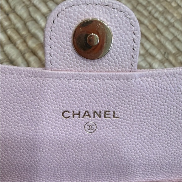 CHANEL Light Pink Quilted Mini Bag with Gold Chain - Picture 12 of 17